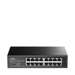Switch 16 Θέσεων Cudy GS1016E Gigabit Managed, Μεταλλικό | Switches | elabstore.gr