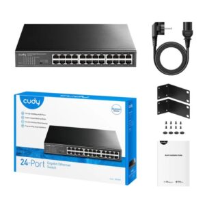 Switch 16 Θέσεων Cudy GS1016E Gigabit Managed, Μεταλλικό | Switches | elabstore.gr