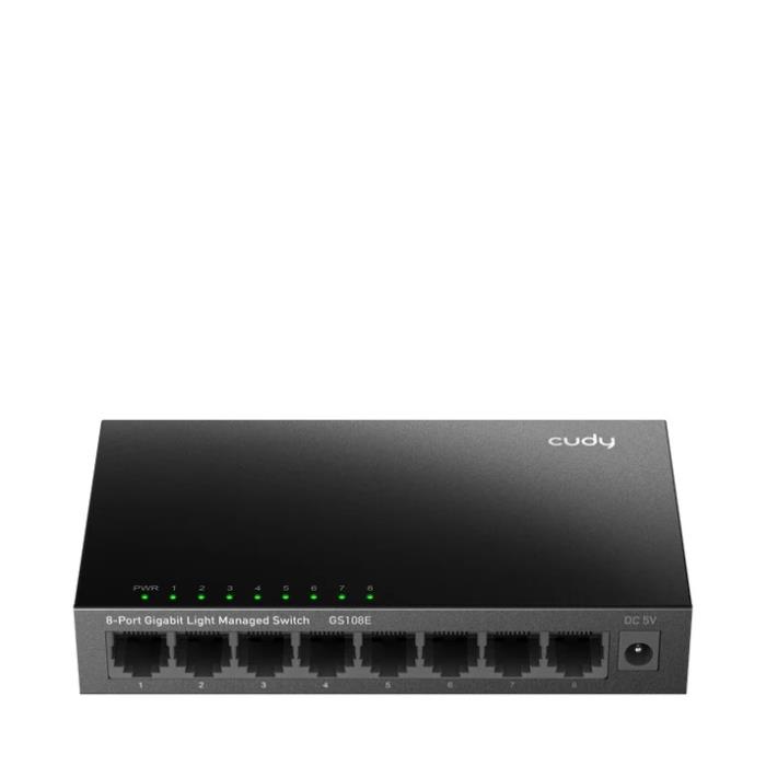 Switch 8 Θέσεων Cudy GS108E Gigabit Managed | eLabstore.gr Switch 8 Θέσεων Cudy GS108E Gigabit Managed | Switches | elabstore.gr
