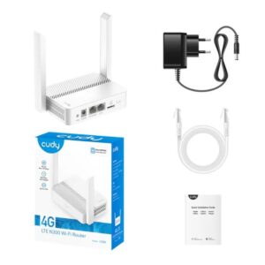 Router 4G Cudy LT300 V2.0 N300 Cat.4 | Routers | elabstore.gr