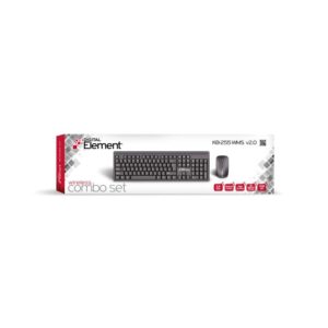 Ασύρματο Πληκτρολόγιο & Ποντίκι Element KB-255WMS v2.0 | Περιφερειακά | elabstore.gr
