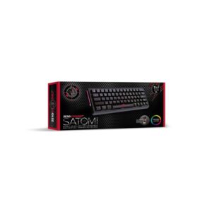 Ασύρματο/Ενσύρματο Πληκτρολόγιο RGB Zeroground KB-3700G SATOMI v2.0 | Περιφερειακά | elabstore.gr