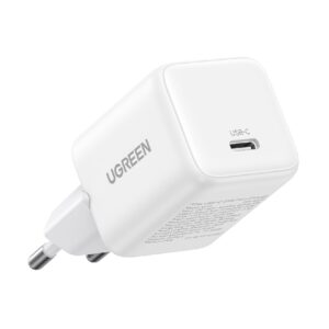 Φορτιστής Σπιτιού GaN PD 30W UGREEN X513 65009 1 Θέσης Λευκό | Φόρτιση | elabstore.gr