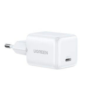 Φορτιστής Σπιτιού GaN PD 30W UGREEN X513 65009 1 Θέσης Λευκό | Φόρτιση | elabstore.gr