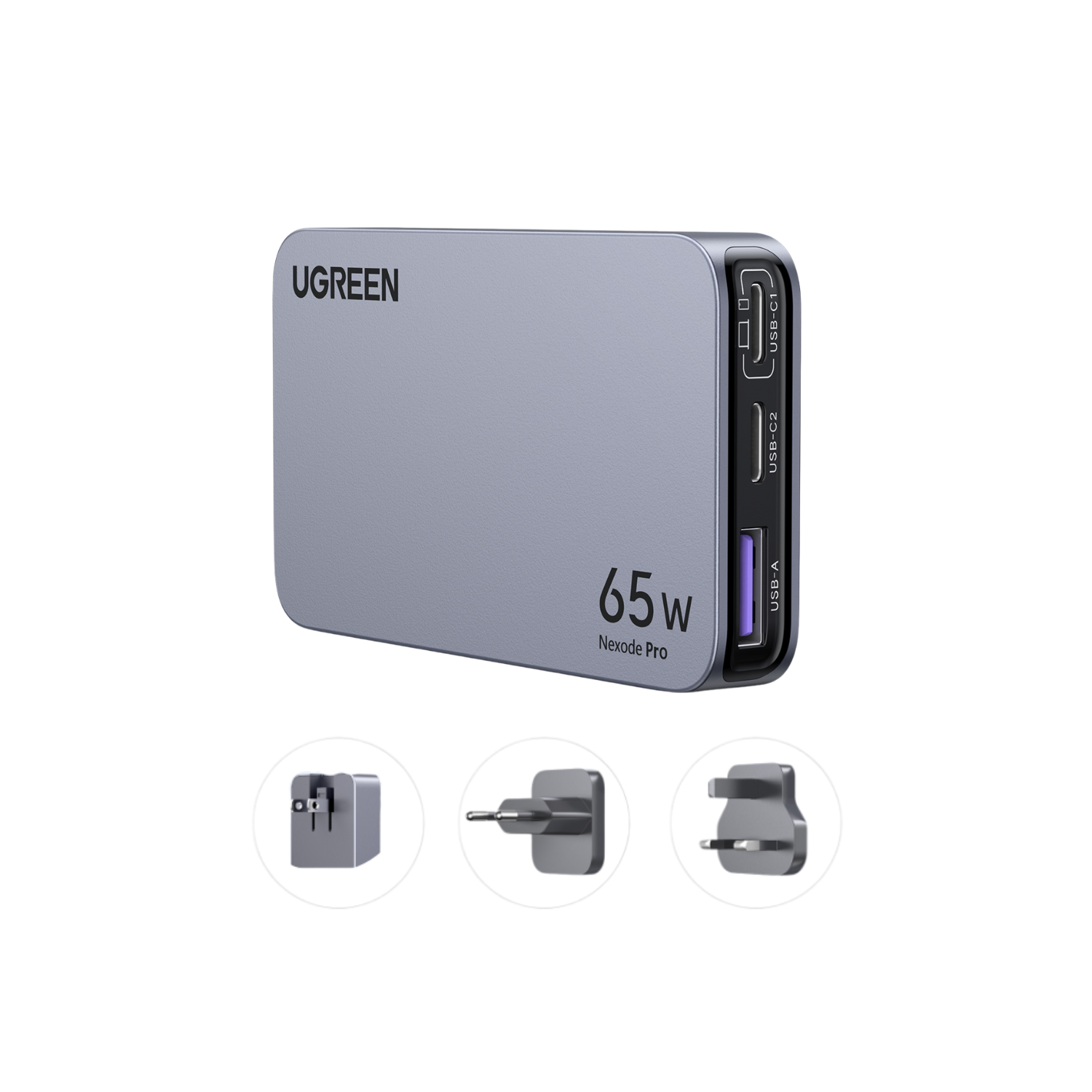Φορτιστής Σπιτιού GaN PD 65W UGREEN X753 25356 3 Θέσεων Γκρί | eLabstore.gr Φορτιστής Σπιτιού GaN PD 65W UGREEN X753 25356 3 Θέσεων Γκρί | Φόρτιση | elabstore.gr