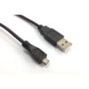 Καλώδιο USB 2.0 σε Micro USB Aculine USB-008 0.5m Μαύρο | Καλώδια | elabstore.gr