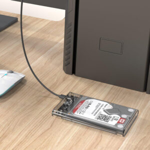 ORICO θήκη για 2.5" SATA HDD/SSD 2139C3, 5Gbps, διάφανη | Συνοδευτικά PC | elabstore.gr