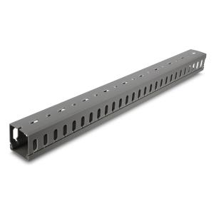DELOCK cable management 22029, πλαστικό, 40x40mm, 1m, γκρι | Καλώδια - Αντάπτορες | elabstore.gr