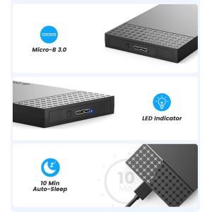 ORICO θήκη για 2.5" SATA HDD/SSD 2526U3-V1, 5Gbps, μαύρη | eLabstore.gr ORICO θήκη για 2.5" SATA HDD/SSD 2526U3-V1, 5Gbps, μαύρη | eLabstore.gr