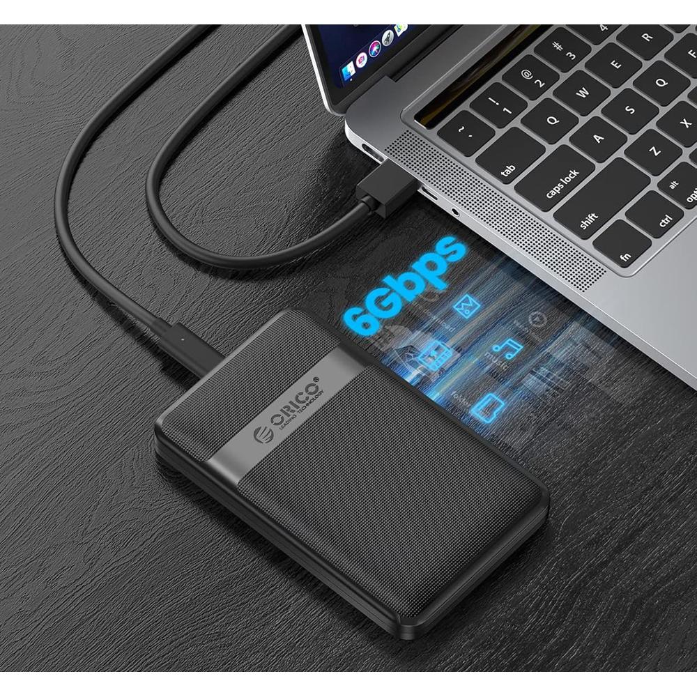 ORICO θήκη για 2.5" SATA HDD/SSD 2577C3-V1, 6Gbps, μαύρη | eLabstore.gr ORICO θήκη για 2.5" SATA HDD/SSD 2577C3-V1, 6Gbps, μαύρη | Συνοδευτικά PC | elabstore.gr