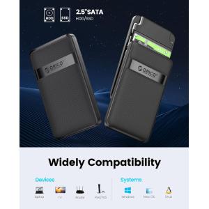 ORICO θήκη για 2.5" SATA HDD/SSD 2577C3-V1, 6Gbps, μαύρη | eLabstore.gr ORICO θήκη για 2.5" SATA HDD/SSD 2577C3-V1, 6Gbps, μαύρη | eLabstore.gr