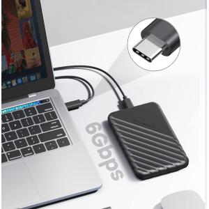 ORICO θήκη για 2.5" SATA HDD/SSD 25PW1C-C3, 5Gbps, μαύρη | Συνοδευτικά PC | elabstore.gr