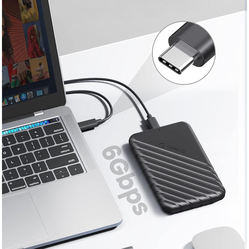 ORICO θήκη για 2.5" SATA HDD/SSD 25PW1C-C3, 5Gbps, μαύρη | eLabstore.gr ORICO θήκη για 2.5" SATA HDD/SSD 25PW1C-C3, 5Gbps, μαύρη | Συνοδευτικά PC | elabstore.gr