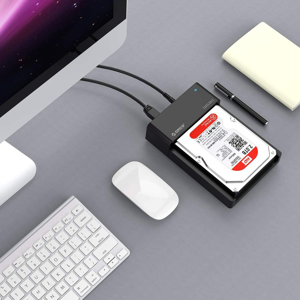 ORICO docking station για 2.5" ή 3.5" SATA HDD/SSD 6518US3-V2, 5Gbps, μαύρο | eLabstore.gr ORICO docking station για 2.5" ή 3.5" SATA HDD/SSD 6518US3-V2, 5Gbps, μαύρο | Συνοδευτικά PC | elabstore.gr
