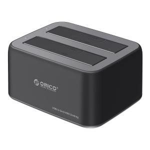 ORICO docking station για 2.5" ή 3.5" SATA HDD/SSD 6829C3-V1, 2 θέσεων, 5Gbps, μαύρο | Συνοδευτικά PC | elabstore.gr
