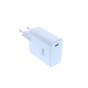 Universal USB-C FastTravel Wall Charger 65W Λευκό Well PSUP-USB-WPD6501WE-WL | Περιφερειακά | elabstore.gr