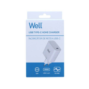 Universal USB-C FastTravel Wall Charger 65W Λευκό Well PSUP-USB-WPD6501WE-WL | eLabstore.gr Universal USB-C FastTravel Wall Charger 65W Λευκό Well PSUP-USB-WPD6501WE-WL | Περιφερειακά | elabstore.gr