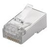GOOBAY βύσμα RJ45 93829, CAT 6 STP, μεταλλικό, 10τμχ | Καλώδια - Αντάπτορες | elabstore.gr