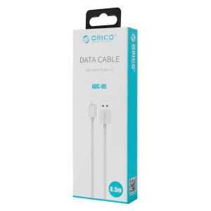 ORICO καλώδιο micro USB σε USB ADC-05, 3A, 480Mbps, 0.5m, λευκό | Καλώδια - Αντάπτορες | elabstore.gr