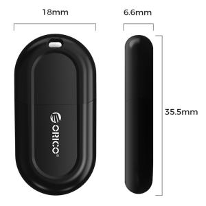 ORICO USB αντάπτορας Bluetooth 5.3 BTA-53, μαύρος | eLabstore.gr ORICO USB αντάπτορας Bluetooth 5.3 BTA-53, μαύρος | Δικτυακά | elabstore.gr