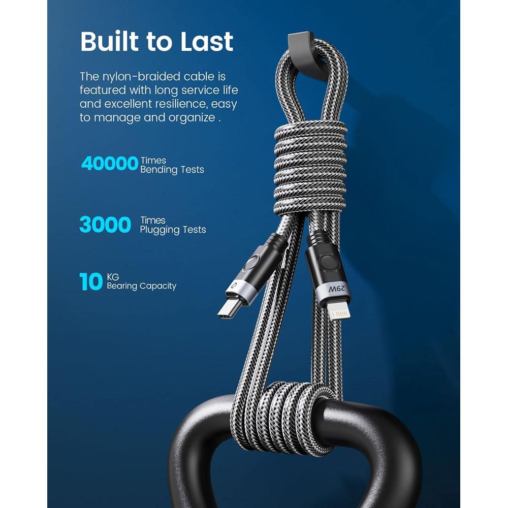 ORICO καλώδιο Lightning σε USB-C C2L, 29W, 480Mbps, 1m, μαύρο | eLabstore.gr ORICO καλώδιο Lightning σε USB-C C2L, 29W, 480Mbps, 1m, μαύρο | Καλώδια - Αντάπτορες | elabstore.gr