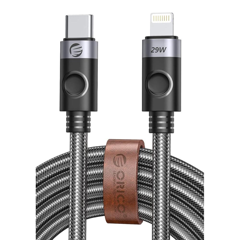 ORICO καλώδιο Lightning σε USB-C C2L, 29W, 480Mbps, 1m, μαύρο | eLabstore.gr ORICO καλώδιο Lightning σε USB-C C2L, 29W, 480Mbps, 1m, μαύρο | Καλώδια - Αντάπτορες | elabstore.gr