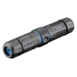 POWERTECH αδιάβροχος σύνδεσμος RJ45 CAB-N427, CAT 6, IP68, μαύρος | Καλώδια - Αντάπτορες | elabstore.gr