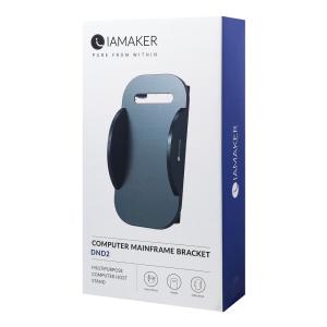 IAMAKER βάση PC DND2 με ροδάκια, universal, μαύρη | eLabstore.gr