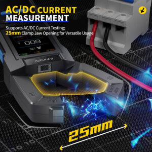 FNIRSI ψηφιακή αμπεροτσιμπίδα/πολύμετρο DMC-100, 600A AC/DC, NCV, True RMS, επαναφορτιζόμενη | Εργαλεία | elabstore.gr