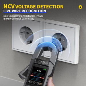 FNIRSI ψηφιακή αμπεροτσιμπίδα/πολύμετρο DMC-100, 600A AC/DC, NCV, True RMS, επαναφορτιζόμενη | eLabstore.gr