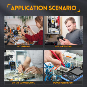 FNIRSI 3 σε 1 παλμογράφος/signal generator/transistor tester χειρός DSO-TC3, επαναφορτιζόμενο | Εργαλεία | elabstore.gr