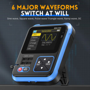 FNIRSI 3 σε 1 παλμογράφος/signal generator/transistor tester χειρός DSO-TC3, επαναφορτιζόμενο | eLabstore.gr