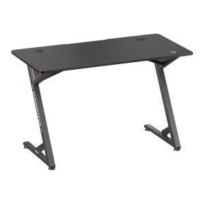 BRATECK gaming γραφείο GMD14-1 με RGB φωτισμό, 120x60x75cm, μαύρο | Αναλώσιμα - Είδη Γραφείου | elabstore.gr