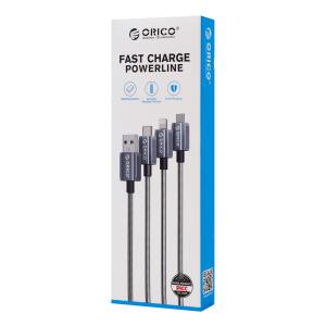 ORICO καλώδιο USB-C GQA60, 60W, 480Mbps, 1m, μαύρο | eLabstore.gr ORICO καλώδιο USB-C GQA60, 60W, 480Mbps, 1m, μαύρο | Καλώδια - Αντάπτορες | elabstore.gr