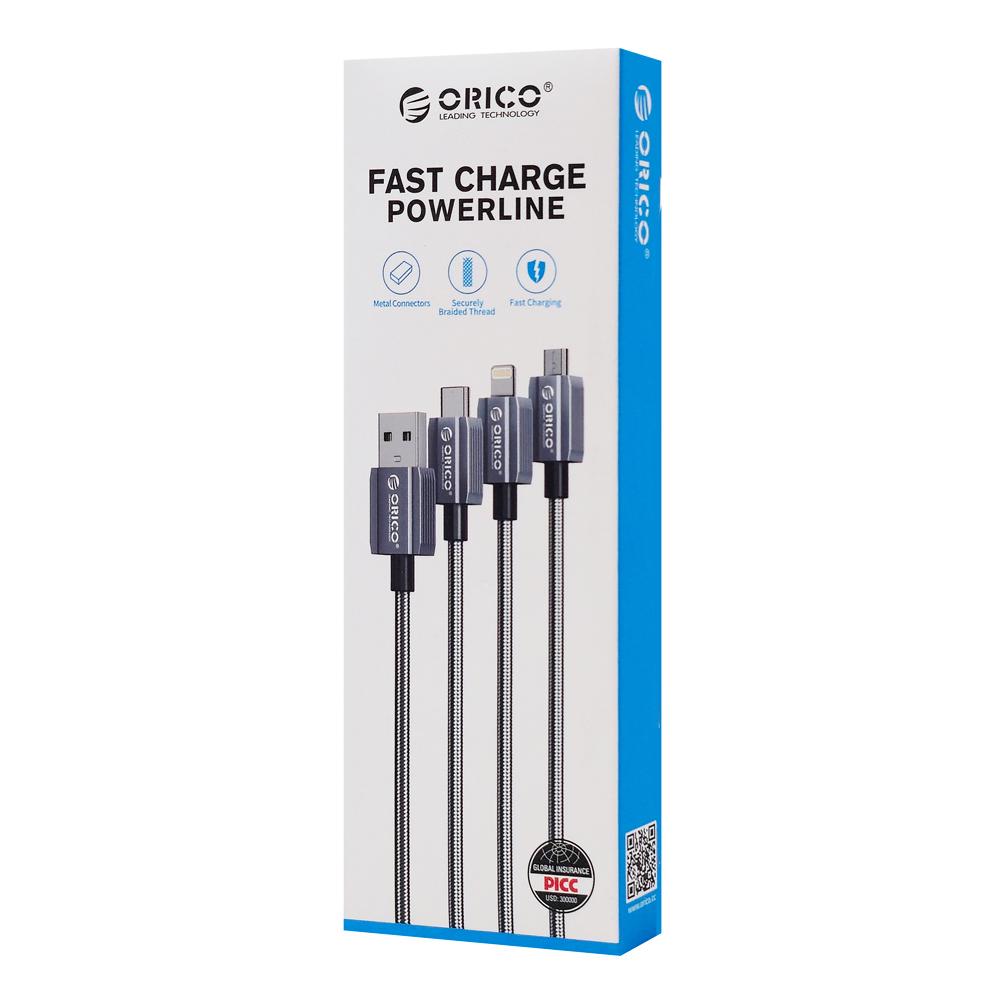 ORICO καλώδιο USB-C GQA60, 60W, 480Mbps, 1m, μαύρο | eLabstore.gr ORICO καλώδιο USB-C GQA60, 60W, 480Mbps, 1m, μαύρο | Καλώδια - Αντάπτορες | elabstore.gr