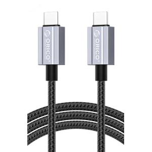 ORICO καλώδιο USB-C GQA60, 60W, 480Mbps, 1m, μαύρο | Καλώδια - Αντάπτορες | elabstore.gr