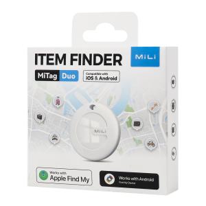 MILI smart tag MiTag Duo για iOS & Android συσκευές, Bluetooth tracker, λευκό | Αξεσουάρ κινητών | elabstore.gr