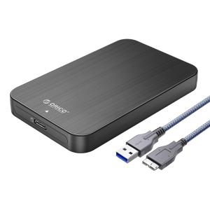 ORICO θήκη για 2.5" SATA HDD/SSD HM25U3, 5Gbps, μαύρη | Συνοδευτικά PC | elabstore.gr
