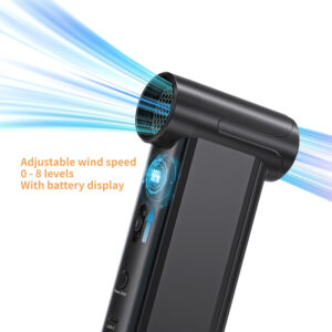 KINZIR 2 σε 1 σκουπάκι χειρός & air duster AD51, 180W, 4000mAh, μαύρο | Εργαλεία | elabstore.gr