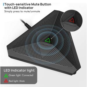 CMTECK επιτραπέζιο μικρόφωνο M001, omnidirectional, USB, μαύρο | Συνοδευτικά PC | elabstore.gr