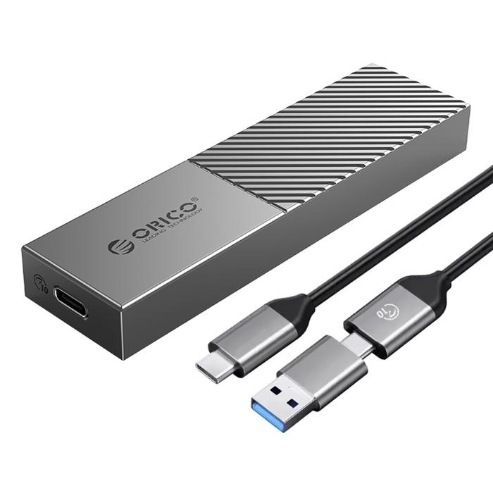 ORICO θήκη για M.2 NVME SSD M206C3-G2, 10Gbps, γκρι | eLabstore.gr ORICO θήκη για M.2 NVME SSD M206C3-G2, 10Gbps, γκρι | Συνοδευτικά PC | elabstore.gr