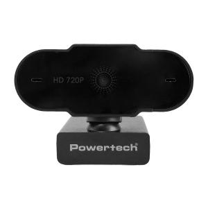 POWERTECH web camera PT-1426, 0.9MP, 720p HD, fixed εστίαση, 1.5m, μαύρη | Συνοδευτικά PC | elabstore.gr