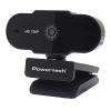 POWERTECH web camera PT-1426, 0.9MP, 720p HD, fixed εστίαση, 1.5m, μαύρη | Συνοδευτικά PC | elabstore.gr