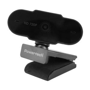 POWERTECH web camera PT-1426, 0.9MP, 720p HD, fixed εστίαση, 1.5m, μαύρη | Συνοδευτικά PC | elabstore.gr