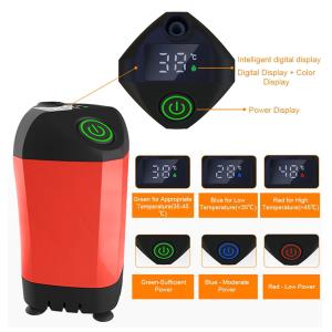 POWERTECH φορητή αντλία/ντουζιέρα για camping PT-1429, επαναφορτιζόμενη, κόκκινη | Οικιακός εξοπλισμός | elabstore.gr