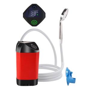 POWERTECH φορητή αντλία/ντουζιέρα για camping PT-1429, επαναφορτιζόμενη, κόκκινη | Οικιακός εξοπλισμός | elabstore.gr