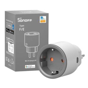 SONOFF smart αντάπτορας ρεύματος S60TPF, μονός, 4000W, WiFi, λευκός | Τροφοδοσία Ρεύματος | elabstore.gr