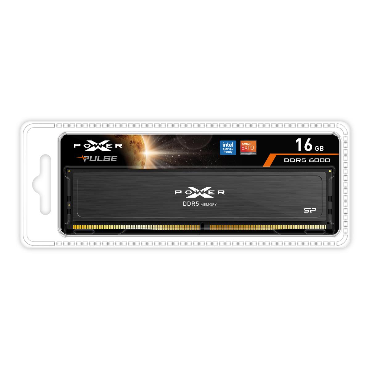 SILICON POWER μνήμη DDR5 UDIMM XPOWER Pulse, 16GB, 6000MHz, CL36 | eLabstore.gr SILICON POWER μνήμη DDR5 UDIMM XPOWER Pulse, 16GB, 6000MHz, CL36 | PC & Αναβάθμιση | elabstore.gr
