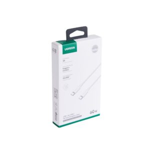 Καλώδιο Φόρτισης UGREEN L501 35465 USB-C σε USB-C PD 60W 1m Γκρι | Καλώδια | elabstore.gr