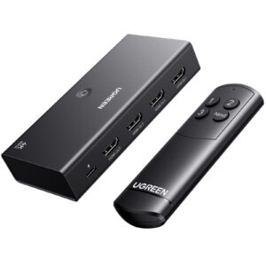HDMI Switch 3 Θέσεων 4K/60Hz UGREEN AW504 55857, με USB-C τροφοδοσία | Επέκτασης Εικόνας | elabstore.gr